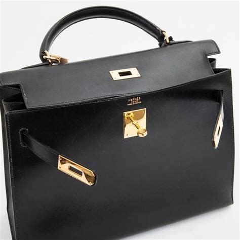 hermes kelly 32 black handbags.